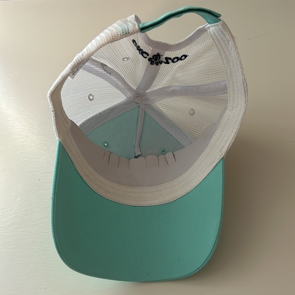 NWT turquoise beat OKC Zoo trucker hat - Picture 3 of 3